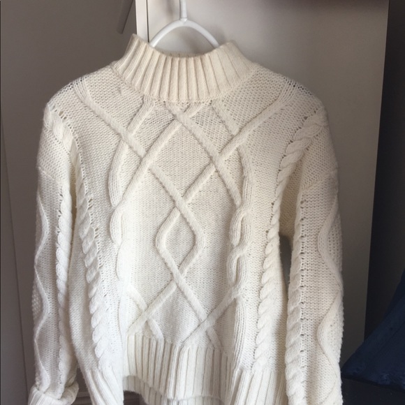 GAP chunky white / beige sweater - Picture 2 of 5